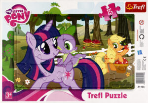 Пъзел Trefl от 15 части - В овощната градина