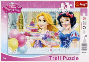 Пъзел Trefl от 15 части - Принцеси Чаено парти