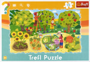 Пъзел Trefl от 15 части - Градина