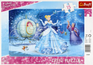 Пъзел Trefl от 15 части - Пепеляшка, Вълшебна нощ