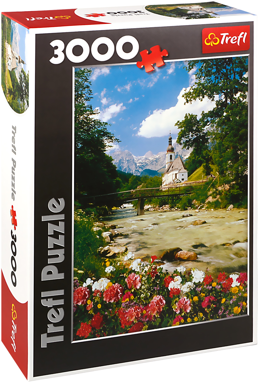 Пъзел Trefl от 3000 части - Баварски Алпи