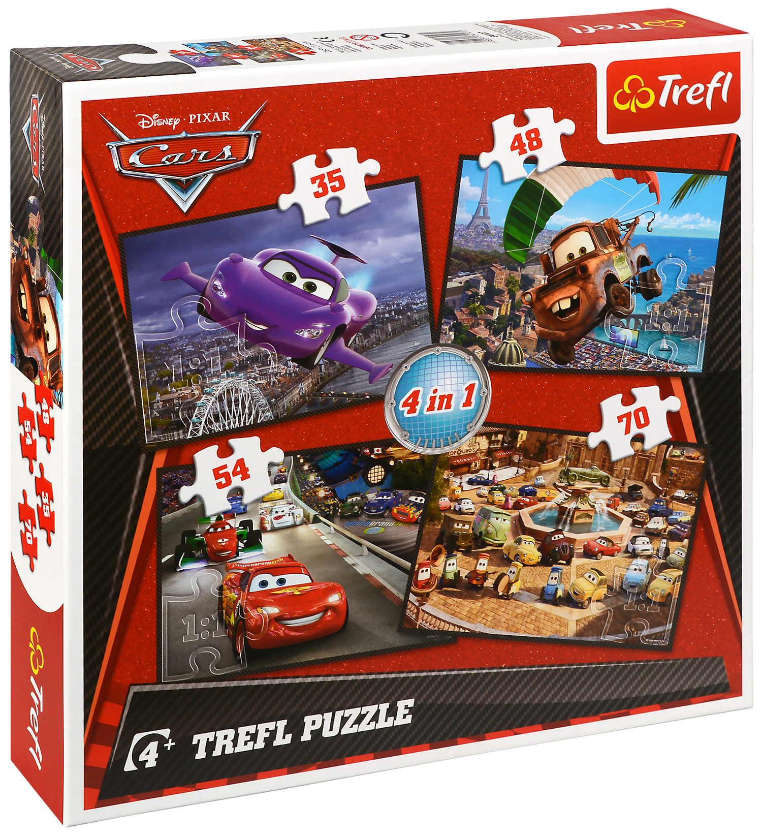 Пъзел Trefl 4 в 1 - Колите