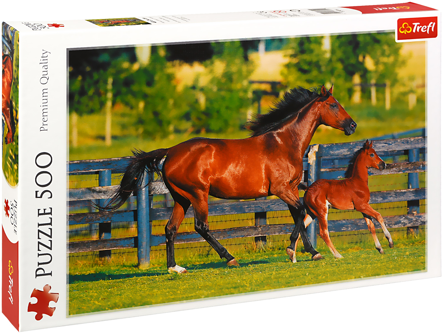 Пъзел Trefl от 500 части - Първа разходка