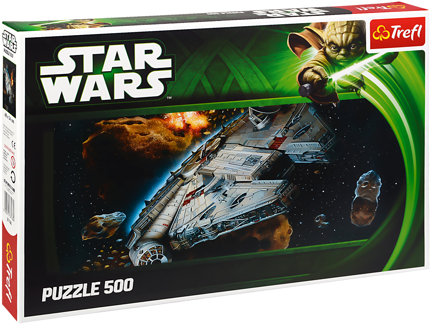 Пъзел Trefl от 500 части - Хилядолетен сокол, Star Wars