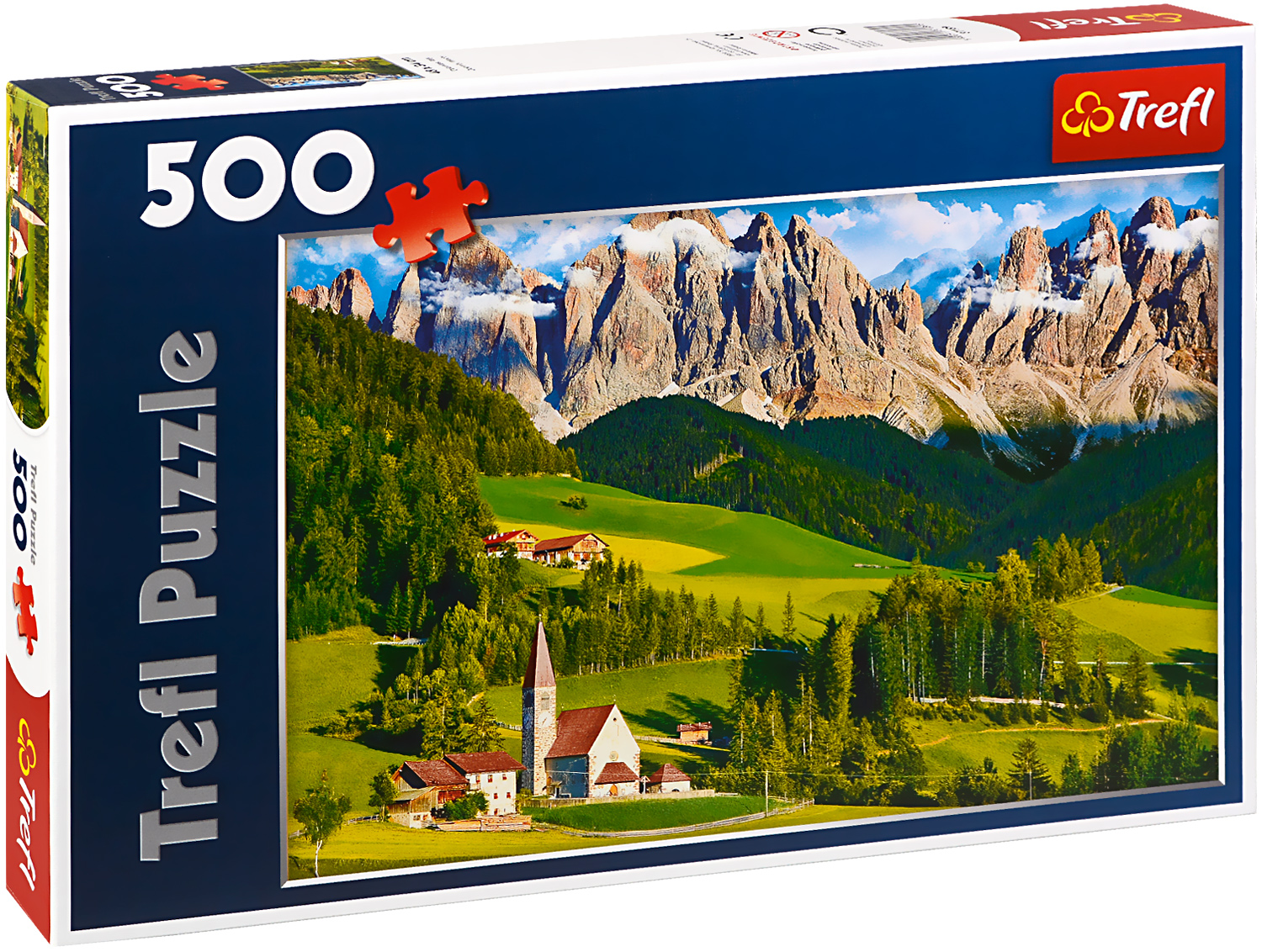 Пъзел Trefl от 500 части - Доломитите, Италия