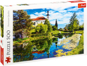 Пъзел Trefl от 500 части - Езерото Кимзее, Бавария