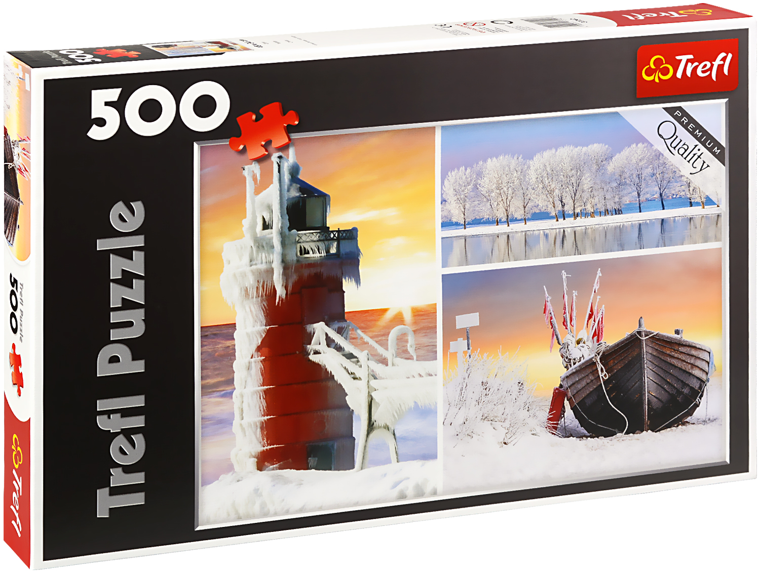 Пъзел Trefl от 500 части - Зима