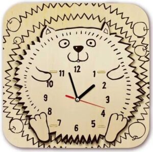 3D пъзел-часовник Robo Time - Таралеж