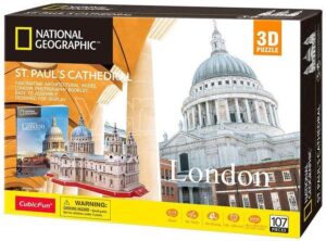 3D Пъзел Cubic Fun от 107 части - Катедралата Свети Павел