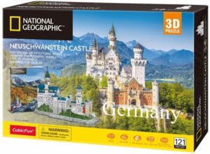 3D Пъзел Cubic Fun от 121 части - Замъкът Нойшванщайн