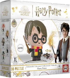 3D пъзел Educa от 43 части - Хари Потър
