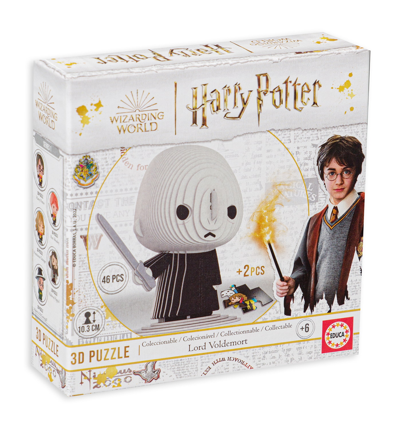 3D пъзел Educa от 46 части - Лорд Волдемор