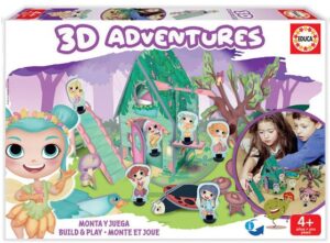 3D пъзел Educa - Приключенски феи