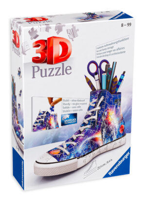 3D Пъзел Ravensburger от 108 части - Космос, обувка