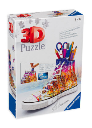 3D Пъзел Ravensburger от 108 части - Маратонка Skyline