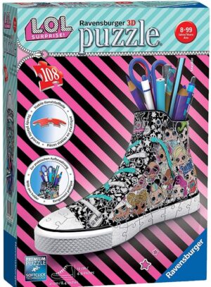 3D пъзел Ravensburger от 108 части - Обувка