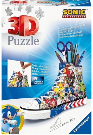 3D Пъзел Ravensburger от 108 части - Соник