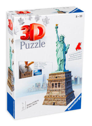 3D Пъзел Ravensburger от 108 части - Статуята на Свободата