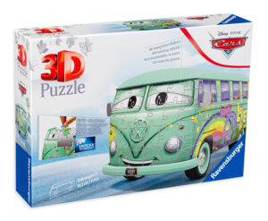 3D Пъзел Ravensburger от 162 части - Ретро бус