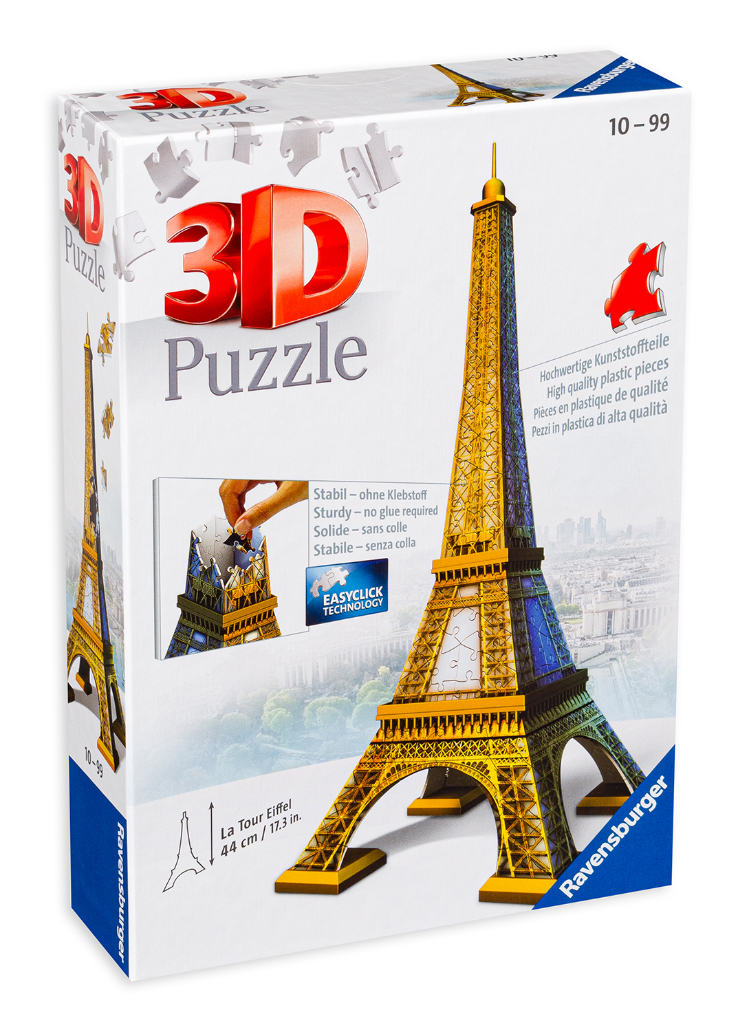 3D Пъзел Ravensburger от 216 части - Айфеловата кула