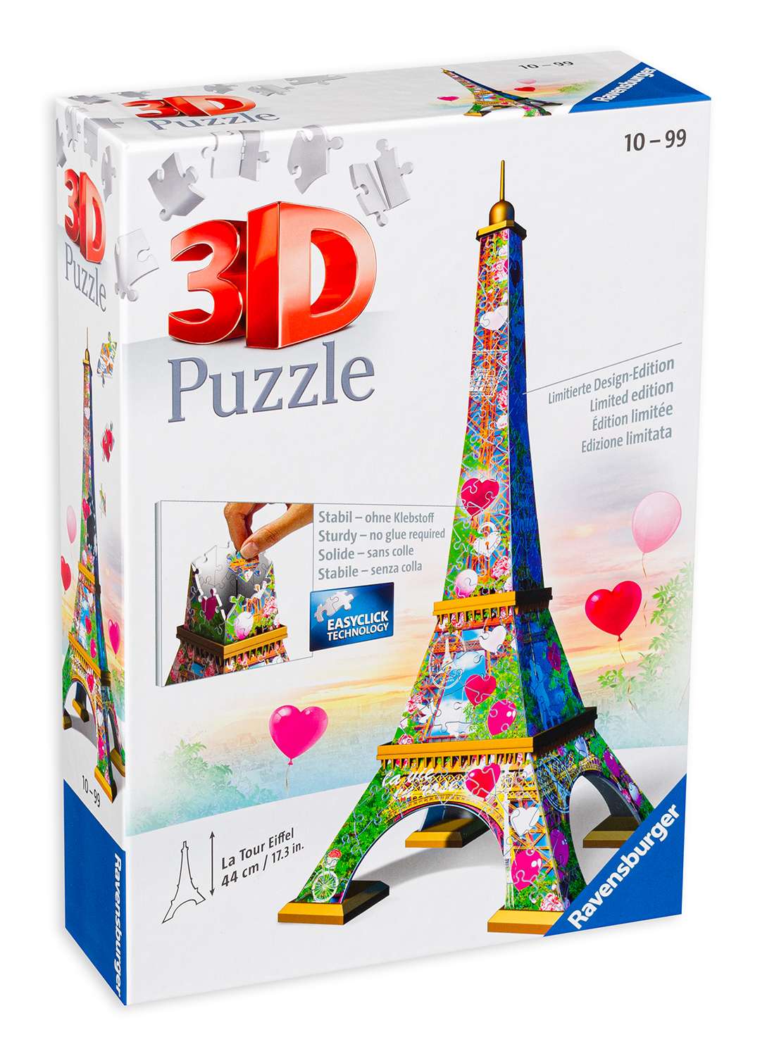 3D Пъзел Ravensburger от 216 части - Айфеловата кула
