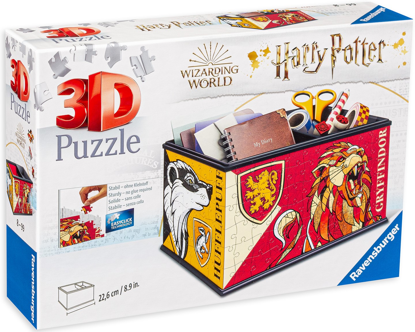 3D Пъзел Ravensburger от 216 части - Хари Потър, кутия