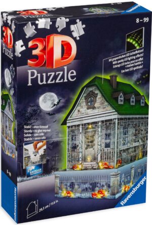3D Пъзел Ravensburger от 216 части - Къщата на духовете