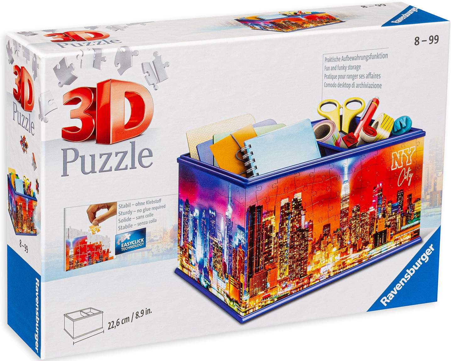 3D Пъзел Ravensburger от 216 части - Ню Йорк, кутия