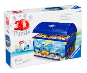 3D Пъзел Ravensburger от 216 части - Подводен свят, кутия