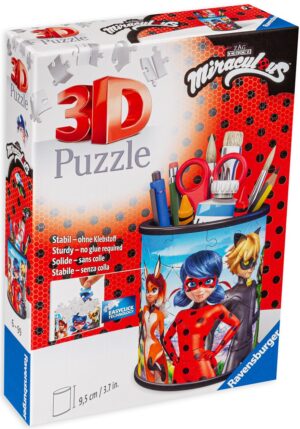 3D Пъзел Ravensburger от 54 части - Мега-чудесата на калинката