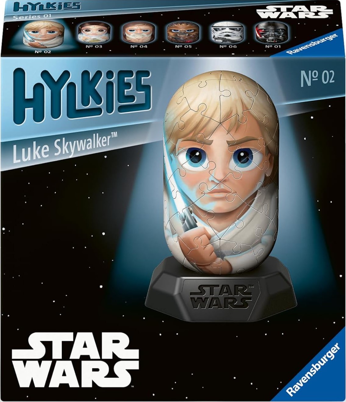 3D Пъзел Ravensburger от 54 части - Междузвездни войни: Люк Скайуокър