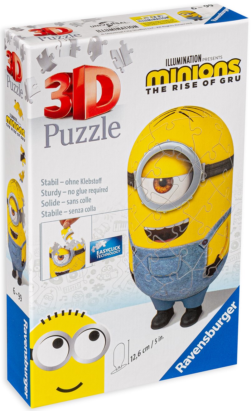 3D Пъзел Ravensburger от 54 части - Миньон с джинси
