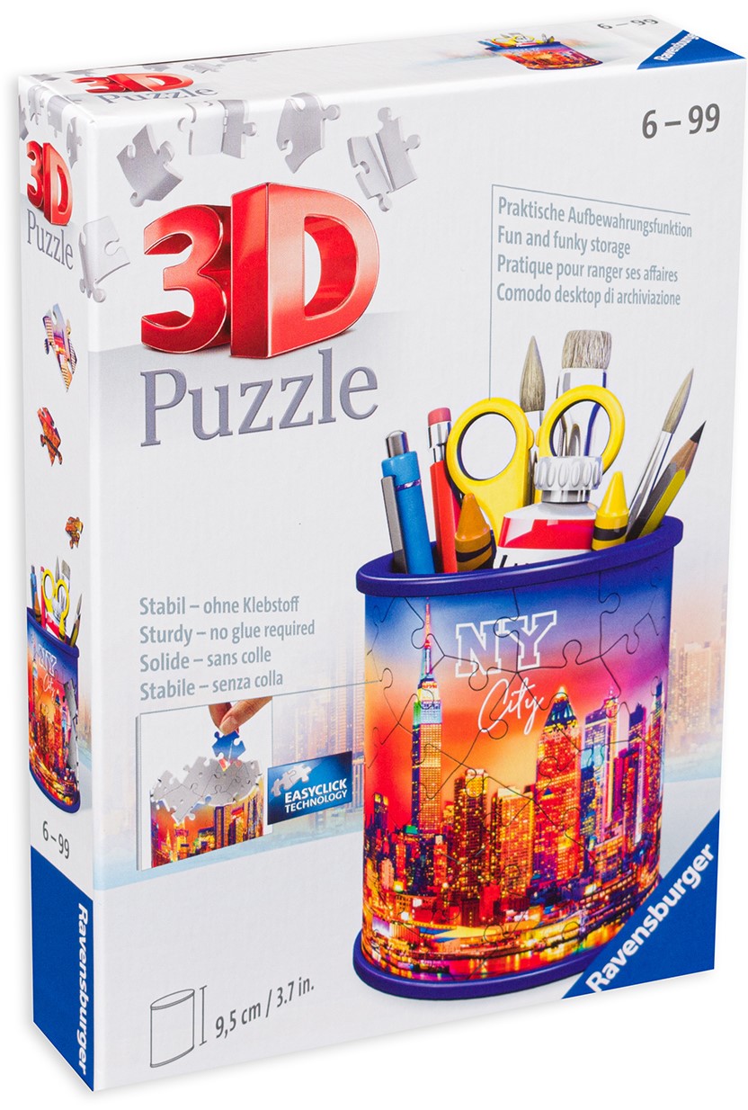 3D пъзел Ravensburger от 54 части - Моливник Ню Йорк