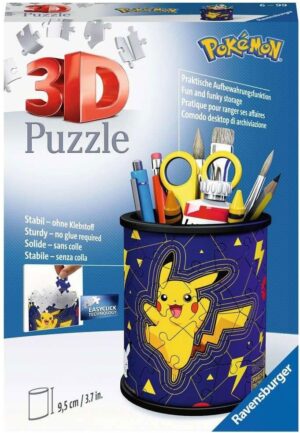 3D Пъзел Ravensburger от 54 части - Моливник Покемон