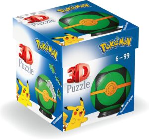 3D Пъзел Ravensburger от 54 части - Pokémon: Dusk Ball