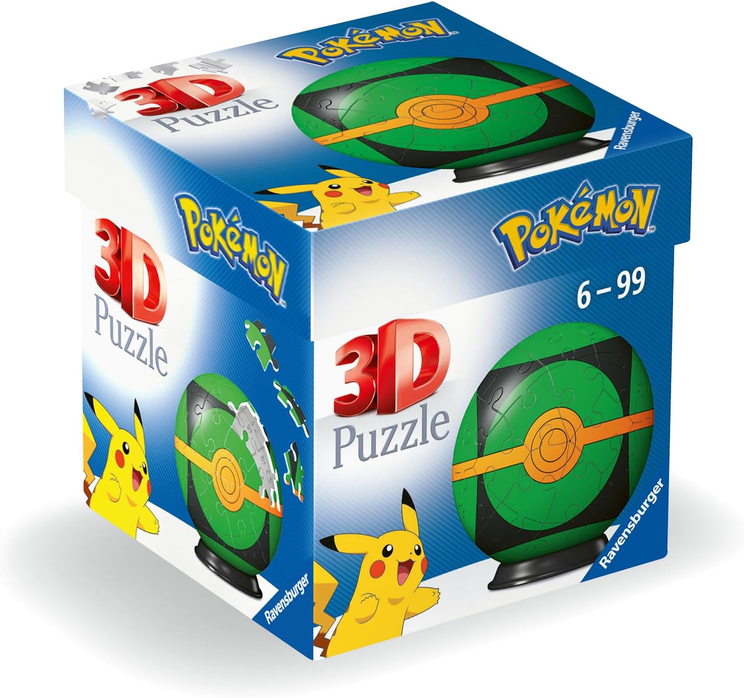 3D Пъзел Ravensburger от 54 части - Pokémon: Dusk Ball