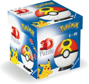 3D Пъзел Ravensburger от 54 части - Pokémon: Repeat Ball