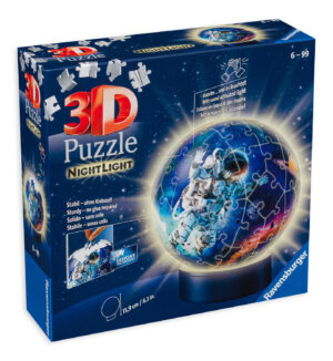 3D Пъзел Ravensburger от 72 части - Астронавт, светещ