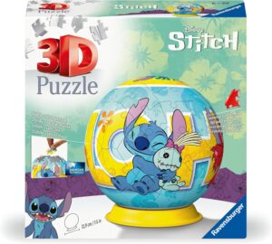 3D Пъзел Ravensburger от 72 части - Disney: Stitch