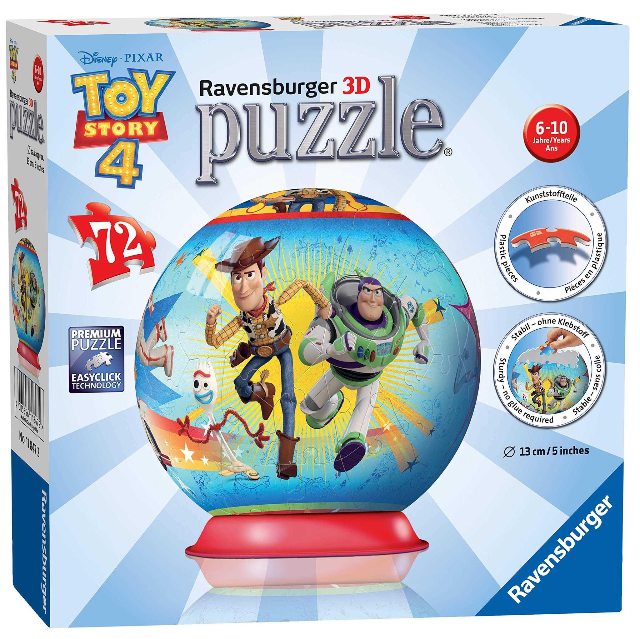 3D Пъзел Ravensburger от 72 части - Играта на играчките 4