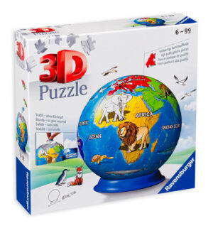 3D пъзел Ravensburger от 72 части - Земята и животните по нея