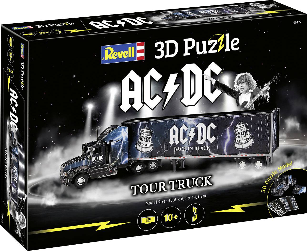 3D Пъзел Revell - Камион и ремарке AC / DC