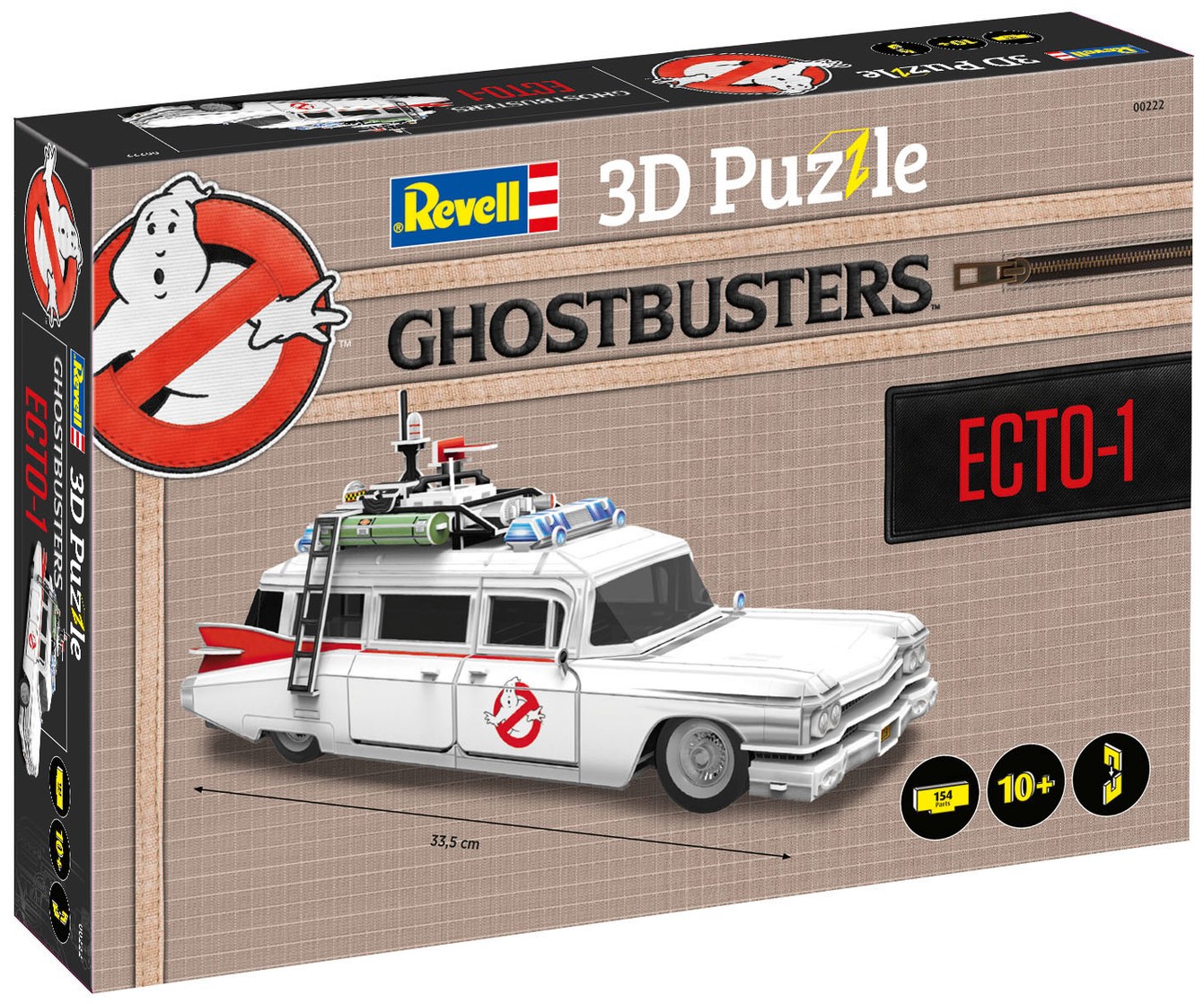 3D Пъзел Revell от 154 части - Екто-1, Ловци на духове