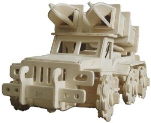 3D пъзел Robo Time от 118 части - Автомобил