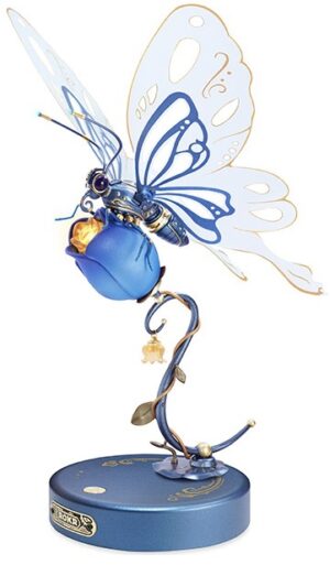 3D пъзел Robo Time от 79 части - Синя пеперуда