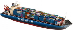 3D пъзел UMBUM - Контейнеровоз