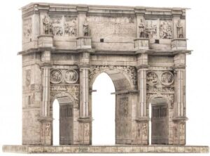 3D пъзел UMBUM от 121 части - Арката на Константин