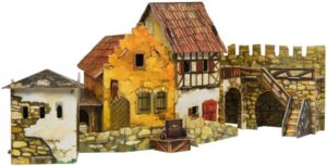 3D пъзел UMBUM - Градски площад, пазар