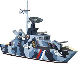 3D пъзел UMBUM от 26 части - Ракетен катер