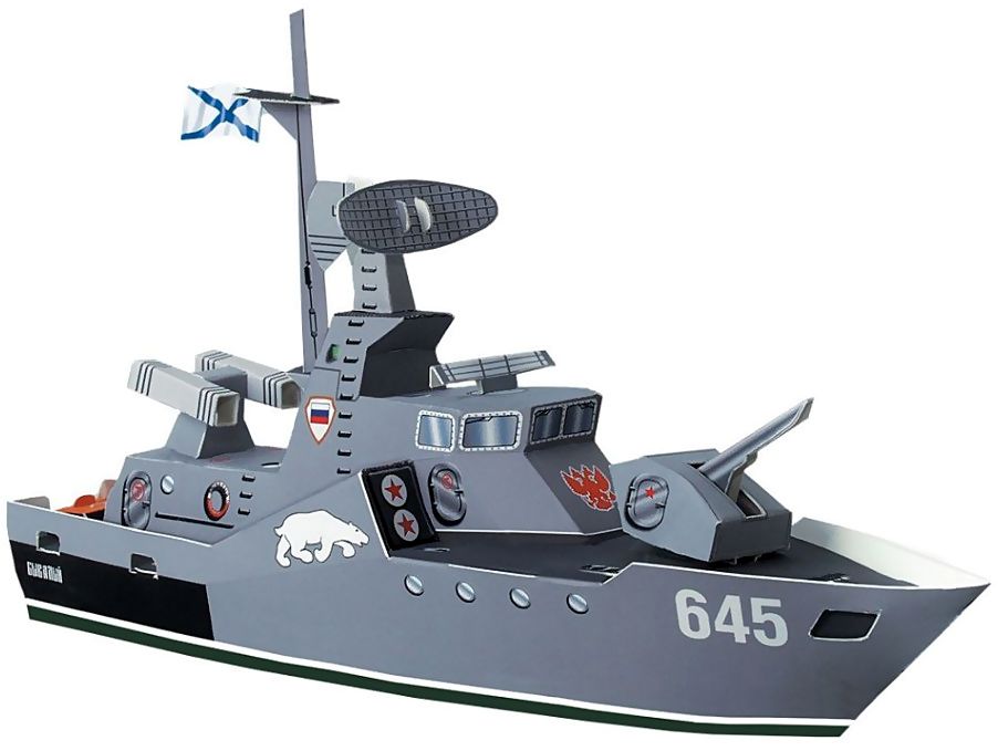 3D пъзел UMBUM от 26 части - Ракетен катер Experienced